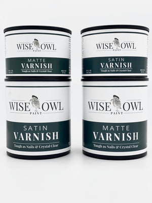 Wise Owl Water-Based Varnish Matte