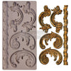 Lilian Scrolls - Decor Mould - Silicone Mold