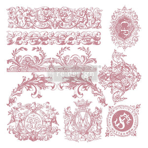 Chateau De Saverne - Decor Stamps - Redesign with Prima