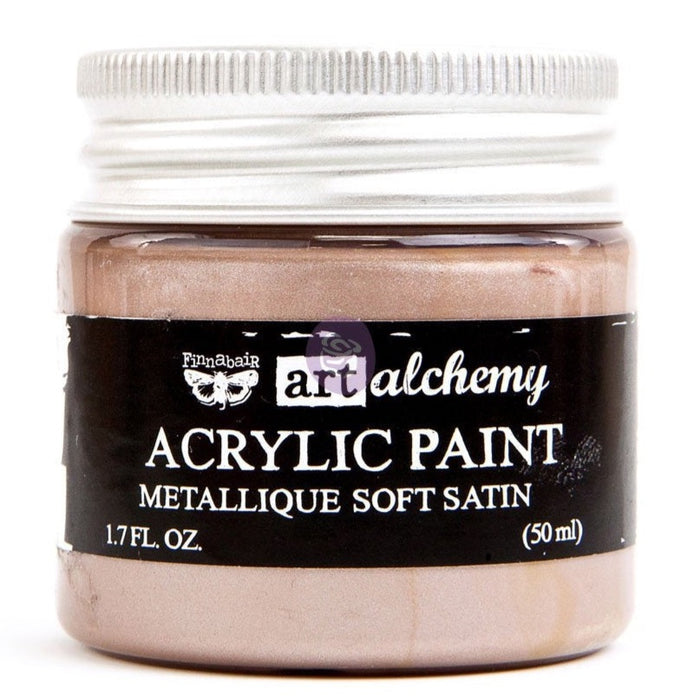 Soft Satin Finnabair Art Alchemy Prima Metallic Acrylic Paint
