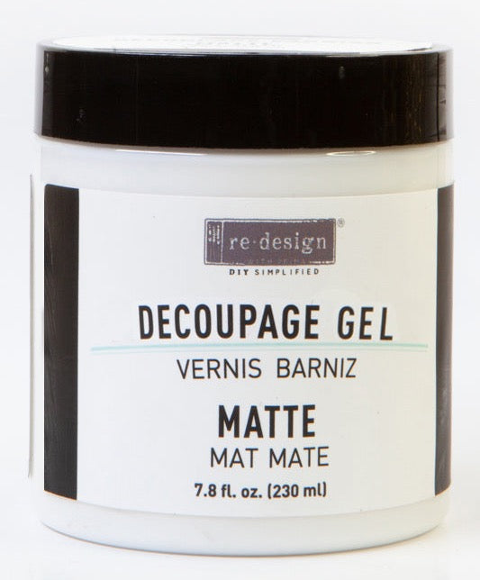 Decoupage Gel Matte - Decoupage Adhesive