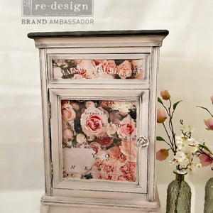 Angelic Rose Garden - Decoupage Paper - Redesign with Prima