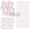 Vintage Script - Decor Stamps