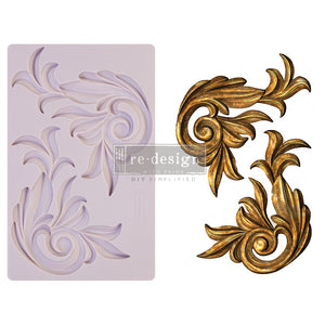 Antique Scrolls - Decor Mould - Redesign with Prima