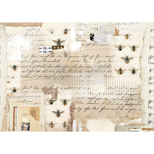 Mysterious Notes - Rice Paper - Redesign with Prima