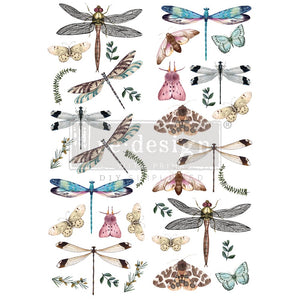 Riverbed Dragonflies - Decor Transfer - Furniture Transfer