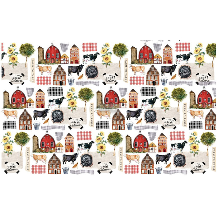 Farm to Table - Decoupage Paper by redesign with Prima