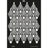 Sun Lit Diamonds - Kacha Decor Stencil