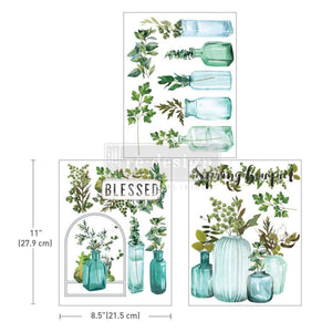 Vintage Greenhouse Middy Transfer