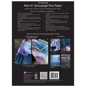 Moody Chandelier - A1 Decoupage Paper
