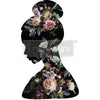 Floral Silhouette - Decor Transfer - Furniture Transfer