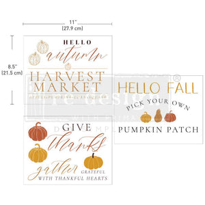 Fall Festive Middy Transfer