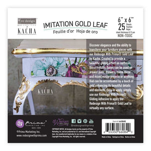 Gold Leaf, Kacha - Redesign with Prima