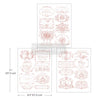 Vintage Labels III - Middy Transfer - Medium Transfer