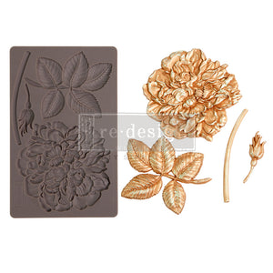 Peony Suede Decor Mould | Redesign with Prima
