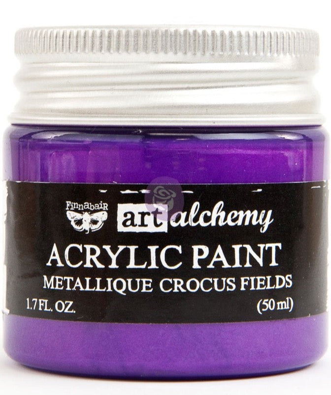 Crocus Fields - Finnabair Acrylic Metallic Paint