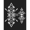 Tribal Imprint - Decor Stencil