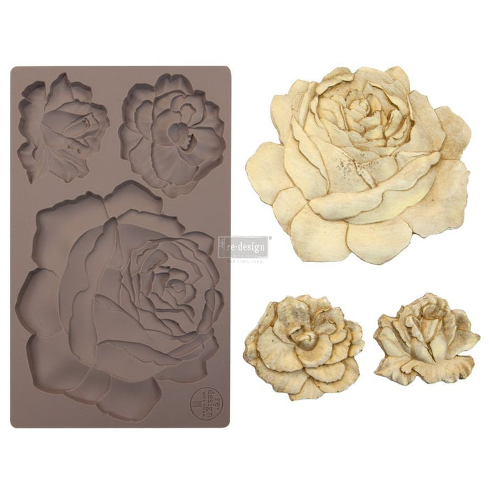 Etruscan Rose - Decor Mould - Redesign with Prima