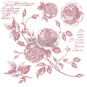 Romance Roses - Decor Stamps
