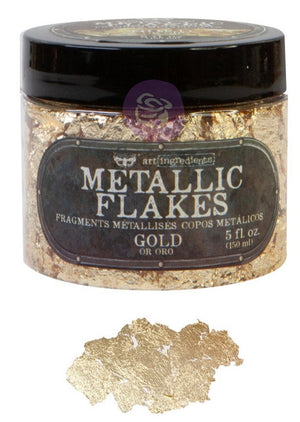 Gold - Metallic Foil Flakes - Finnabair