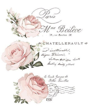 Chatellerault Rose - Decor Transfer - Redesign with Prima