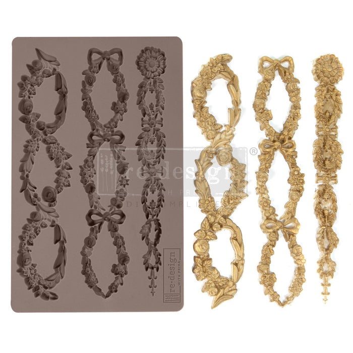 Floral Chain - Decor Mould - Redesign with Prima