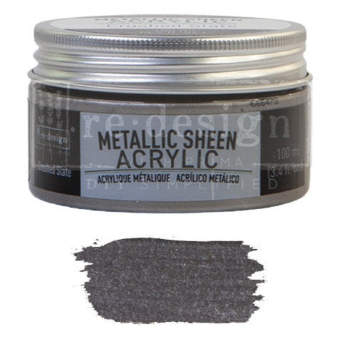 Crushed Slate - Acrylic Metallic Sheen – Business Development Team