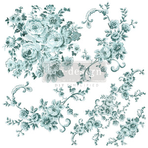 Minty Roses Maxi Transfer - image 7