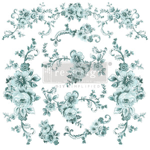 Minty Roses Maxi Transfer - image 6
