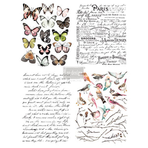 Parisian Butterflies - Redesign Decor Transfer