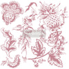 Rustic Floral Element - Decor Stamps