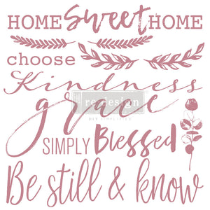 Inspired Words - Decor Stamps