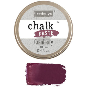 Cranberry - Chalk Paste - Redesign with Prima