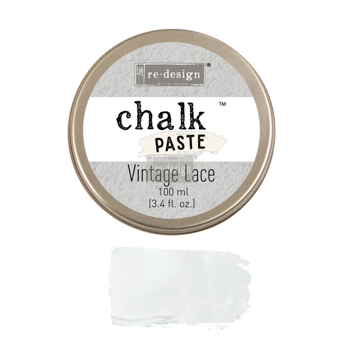 Vintage Lace - Chalk Paste - Redesign with Prima