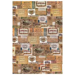 Vintage Cigar Box - Redesign Decor Transfer