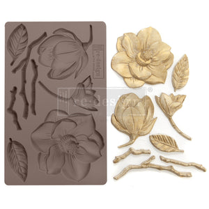Winter Blooms Decor Mould | Redesign with Prima