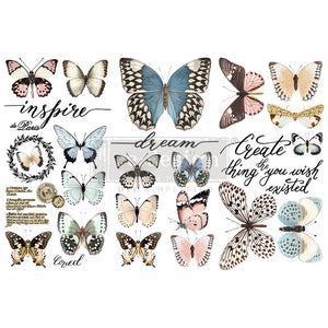 Papillon Collection - Mini Transfer - Small Transfer