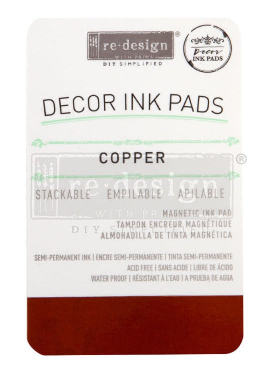Copper Ink Pad - Redesign with Prima