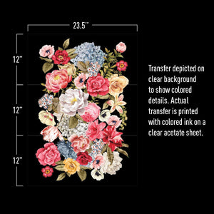 Wondrous Floral II - Decor Transfer - Furniture Transfer