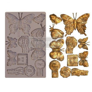 Butterfly In Flight - Decor Mould - Redesign with Prima