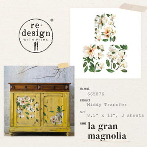Pre-Order - La Gran Magnolia - Middy Transfer - New Release