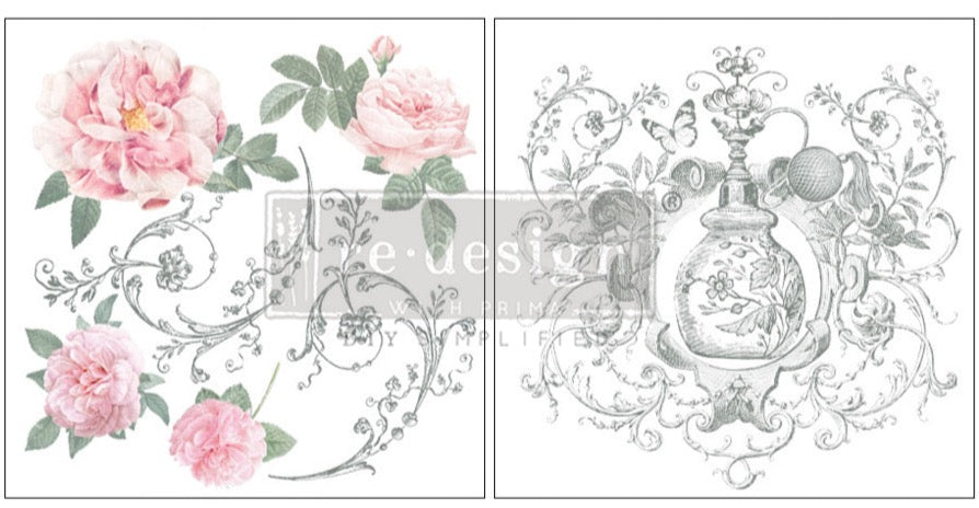 Sweet Notes Redesign with Prima Maxi Transfer Furniture Decals
